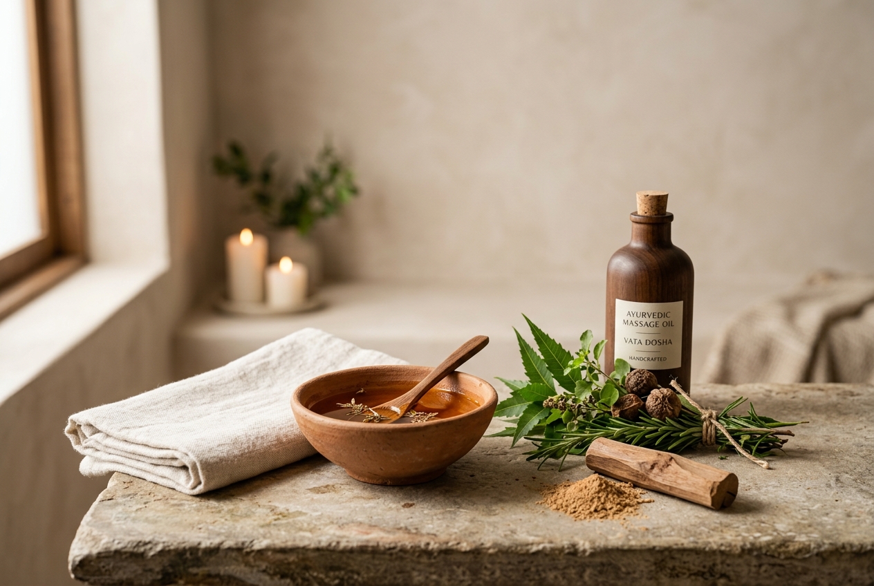 Ayurvedic oil consultation tools