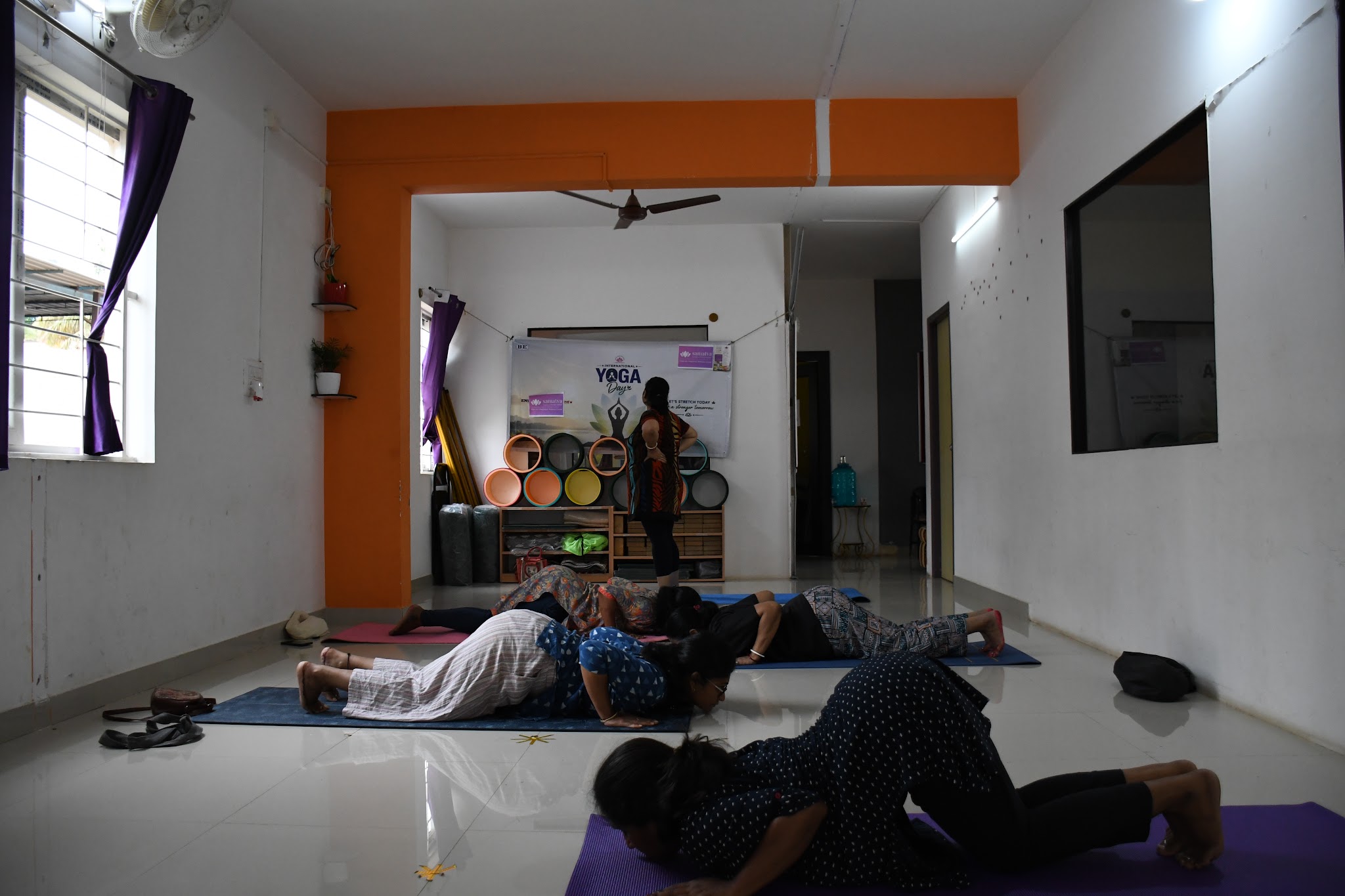 Therapy and wellness session at Samatva 3