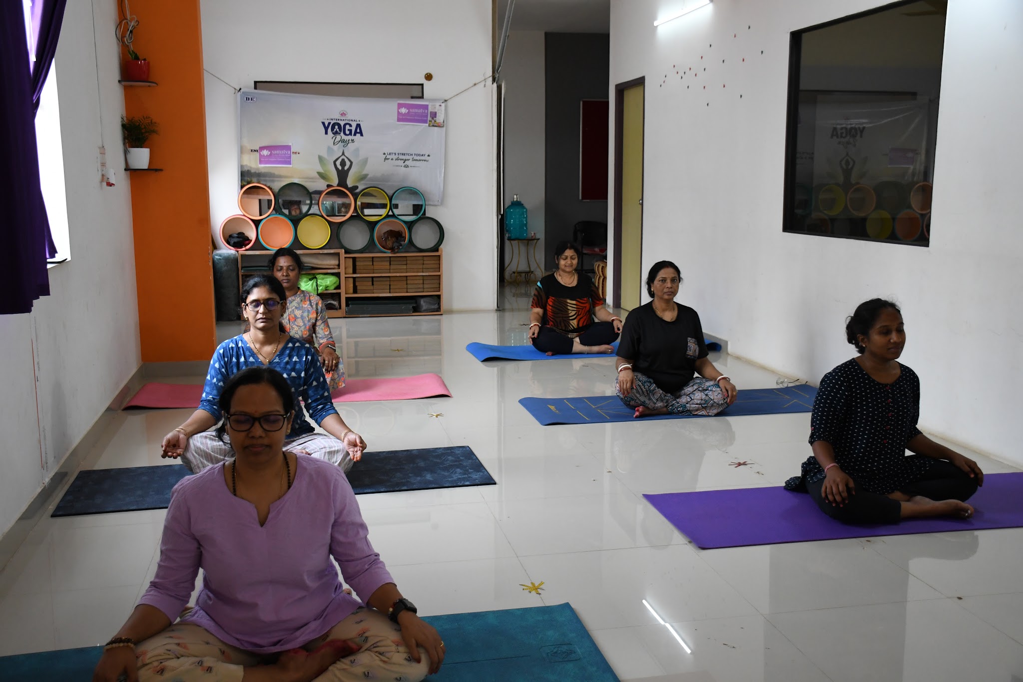 Therapy and wellness session at Samatva 7