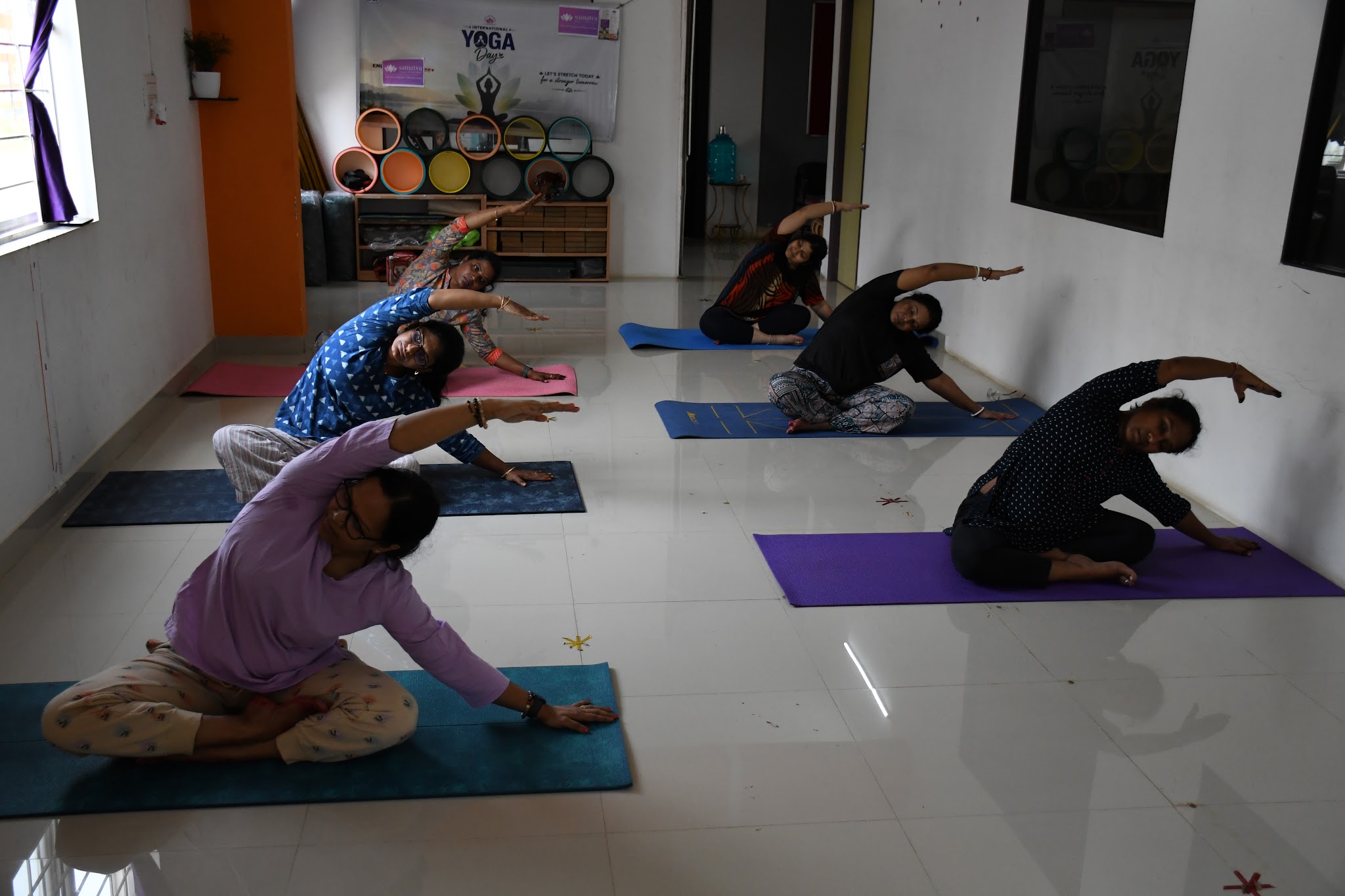 Therapy and wellness session at Samatva 8