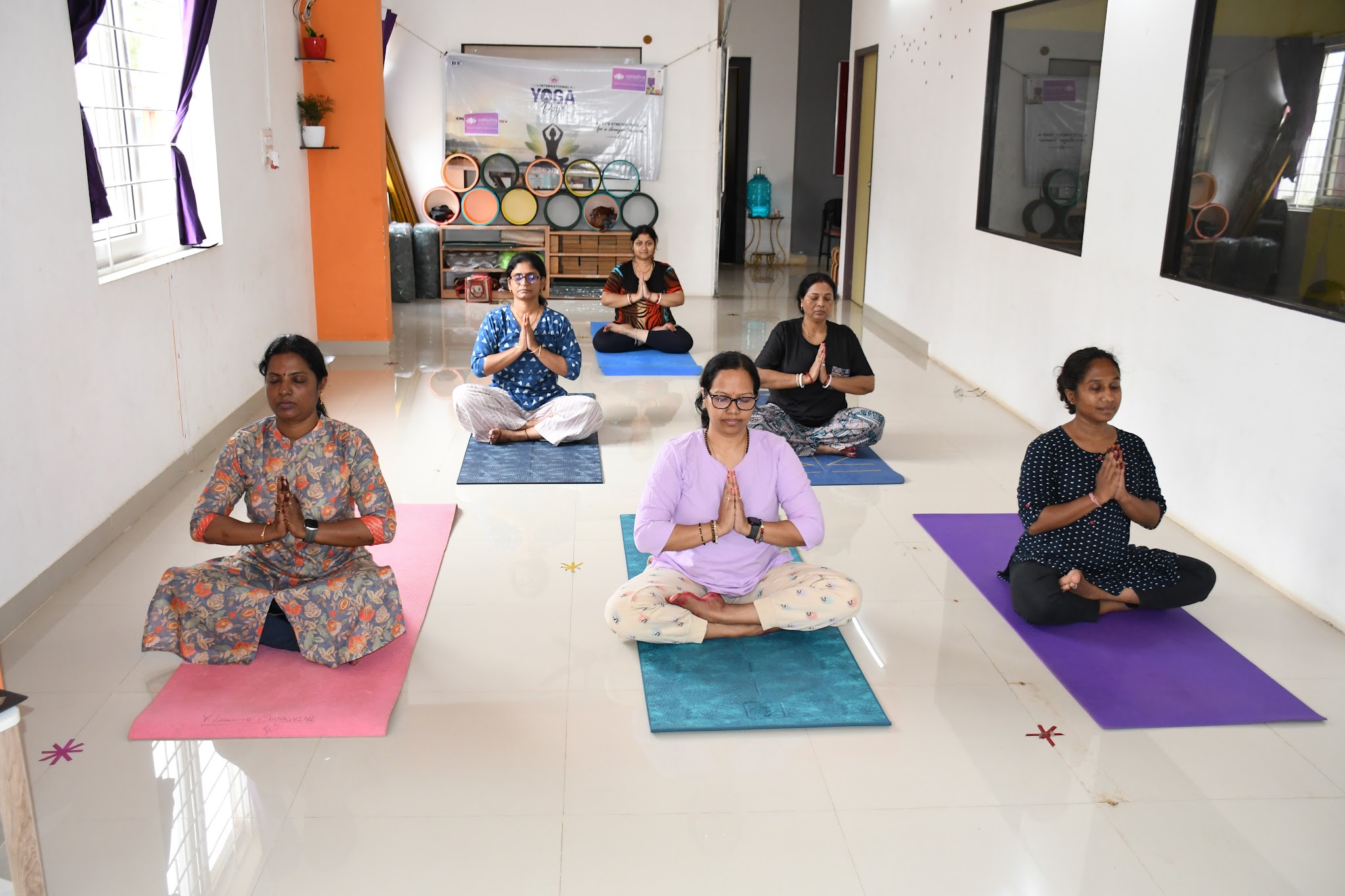 Therapy and wellness session at Samatva 11